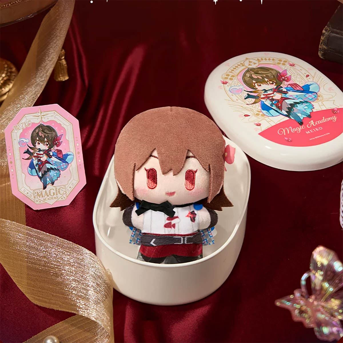 Hatsune Miku - Miku With You 2025 „Yummy Box“ Plüsch-Anhänger & Brotdose - Blind Box - Einzelbox - LDCX
