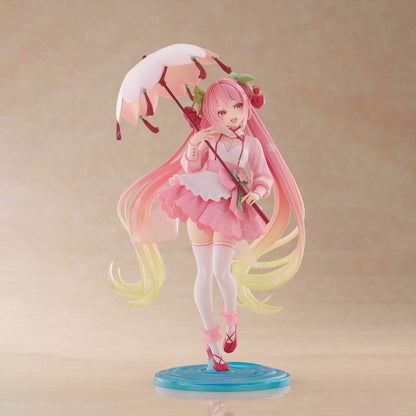 Hatsune Miku - Sakura Miku: Sakura Dress Ver. - AMP+ Prize Figur - 21cm - Taito