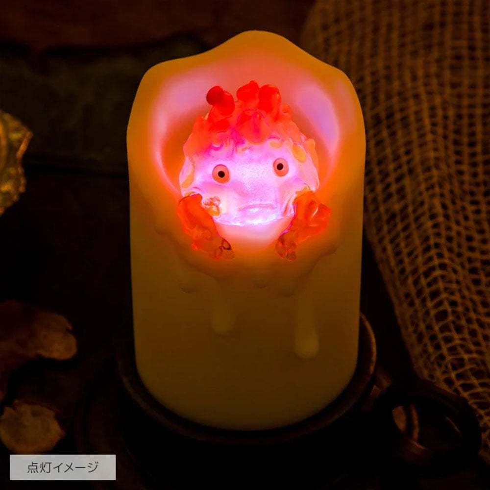 Das wandelnde Schloss - Calcifer Kerzenlicht - LED Wackelsensor Lampe - 13cm - Benelic