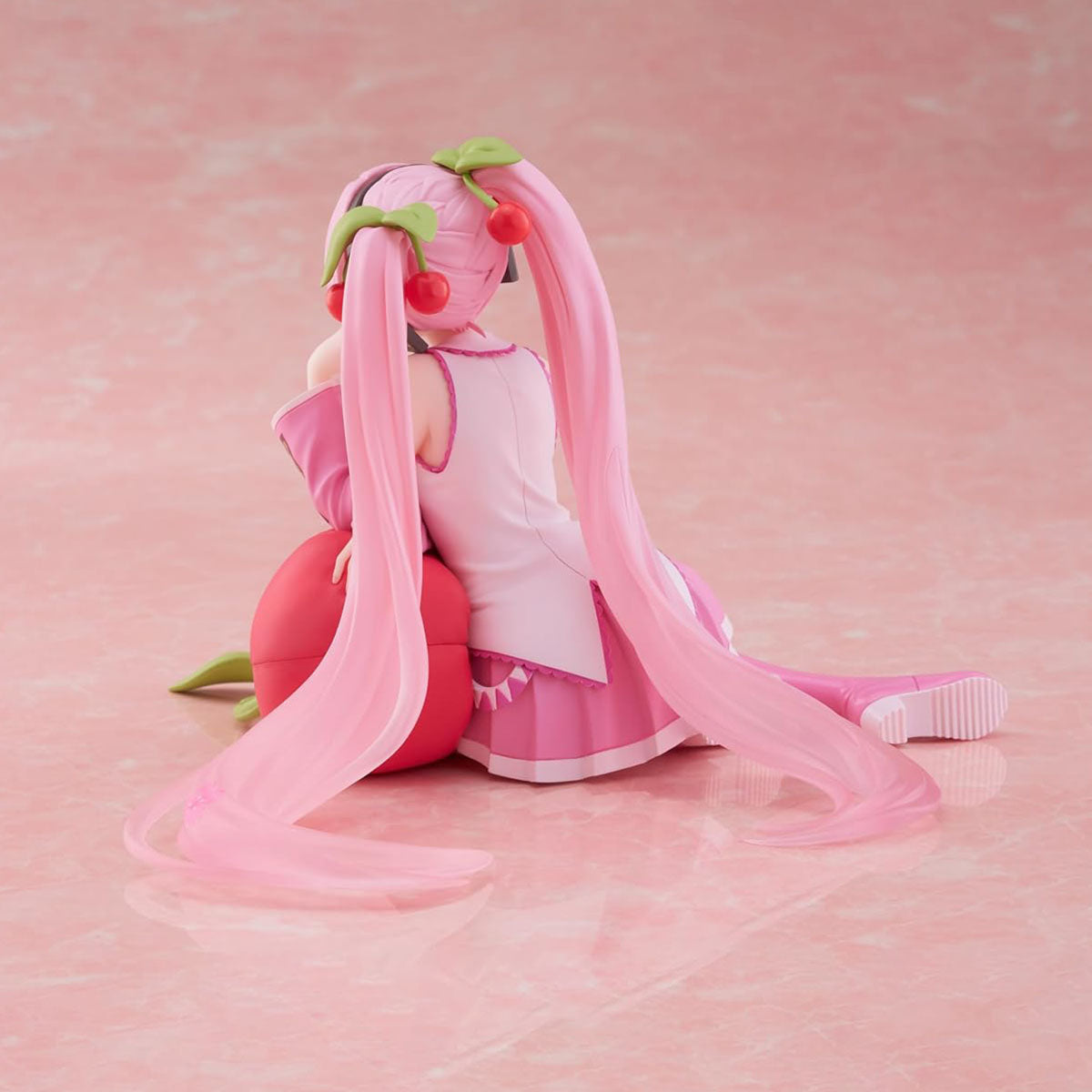 Hatsune Miku - Sakura Miku Cherry Pillow Ver. - Desktop Cute PVC Figure - 13 cm - Taito