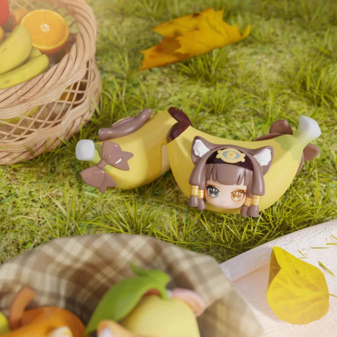 sweet Emilya - Cat Moni: Foodie Pal Series - Blind Box Mini-Figur - Einzelbox - 3 cm - sweet Emilya