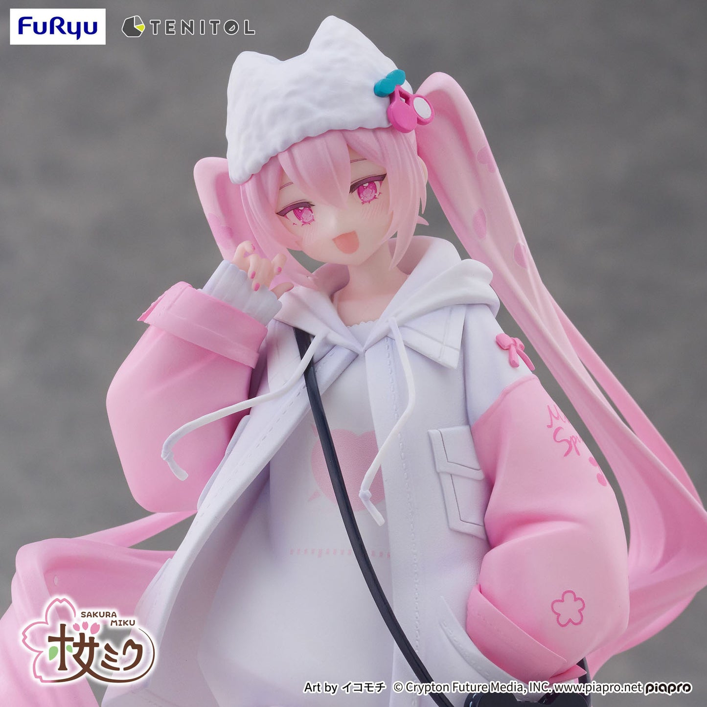 Hatsune Miku - Tenitol Premium PVC Statue Sakura Miku Cool Style [petit] - 19cm - FuRyu