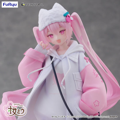 Hatsune Miku - Tenitol Premium PVC Statue Sakura Miku Cool Style [petit] - 19cm - FuRyu