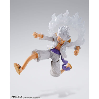 One Piece - Monkey D. Luffy Gear 5 - S.H.Figuarts Actionfigur - 15cm - Bandai Tamashii Nations