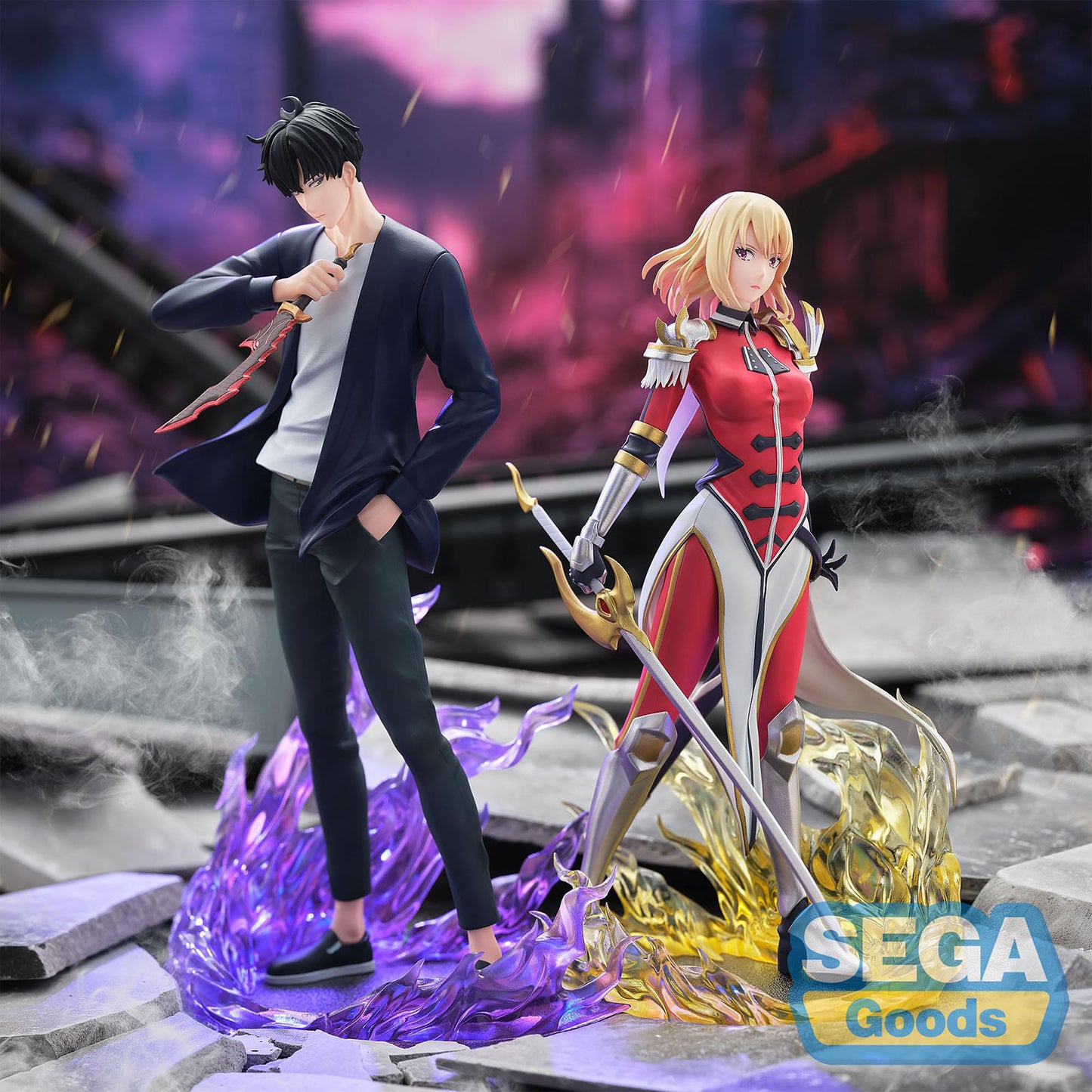 Solo Leveling - Cha Hae-In - XrossLink PVC Statue - 13cm - SEGA