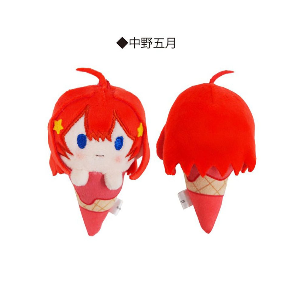 The Quintessential Quintuplets - "Ice-cream cone" Chibi Plüsch-Anhänger - Blind Box - Einzelbox - Tapioca