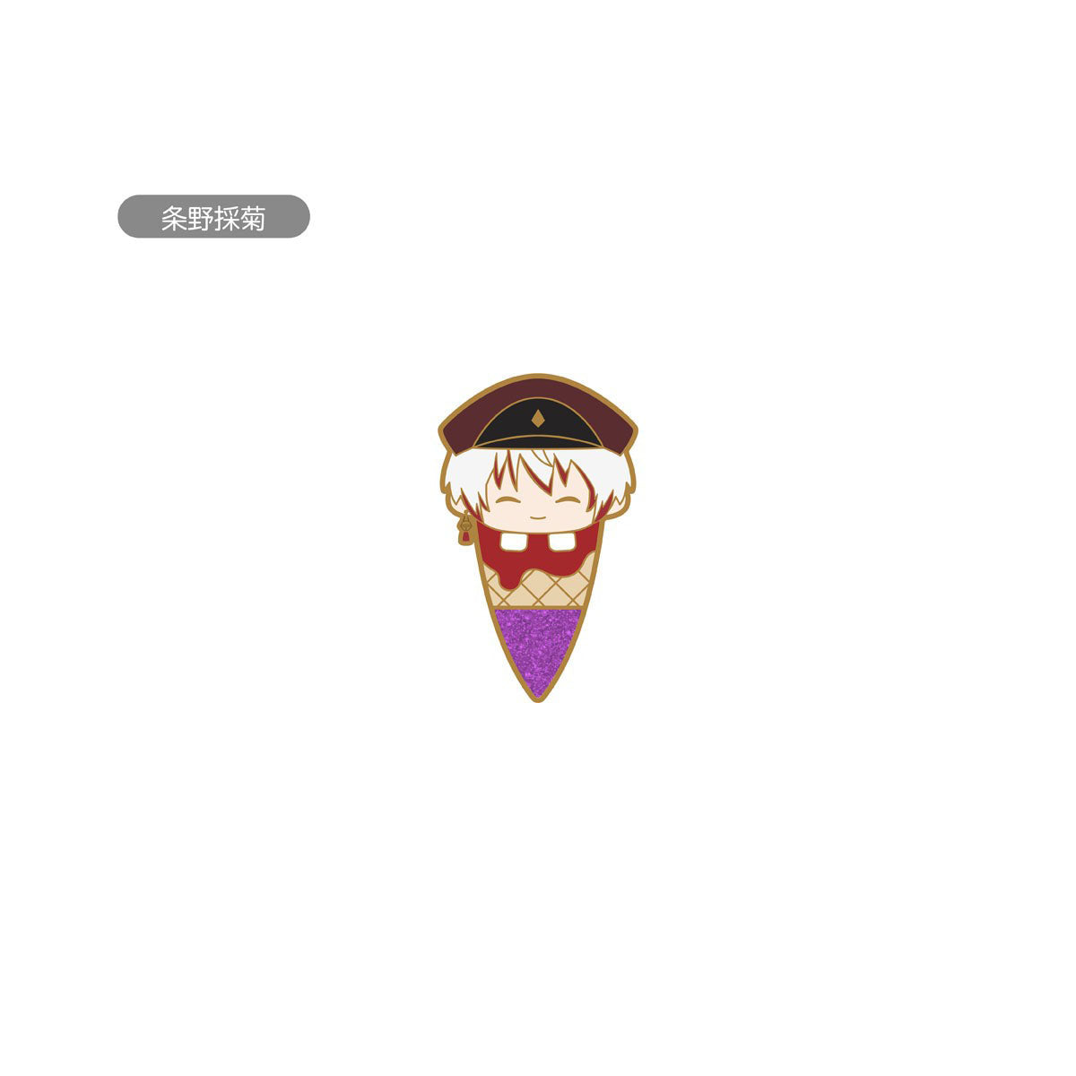 Bungo Stray Dogs - Ice Tapi Pins Vol.1 Chibi Metall-Pin - Blind Box - Einzelbox - Tapioca