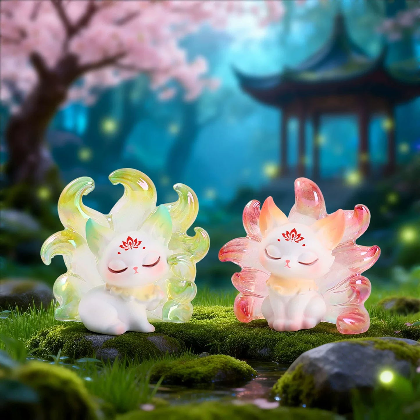 Ten Miles of Peach Blossoms - Neunschwänziger Fuchs - Blind Box - Einzelbox - Xinzhiji