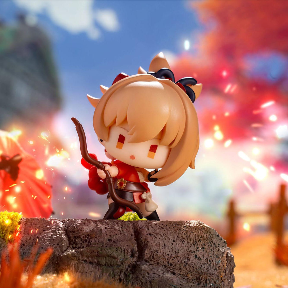 Genshin Impact - Battlefield Valor: Inazuma Chibi Figur Blindbox - Einzelbox - 6cm - miHoYo