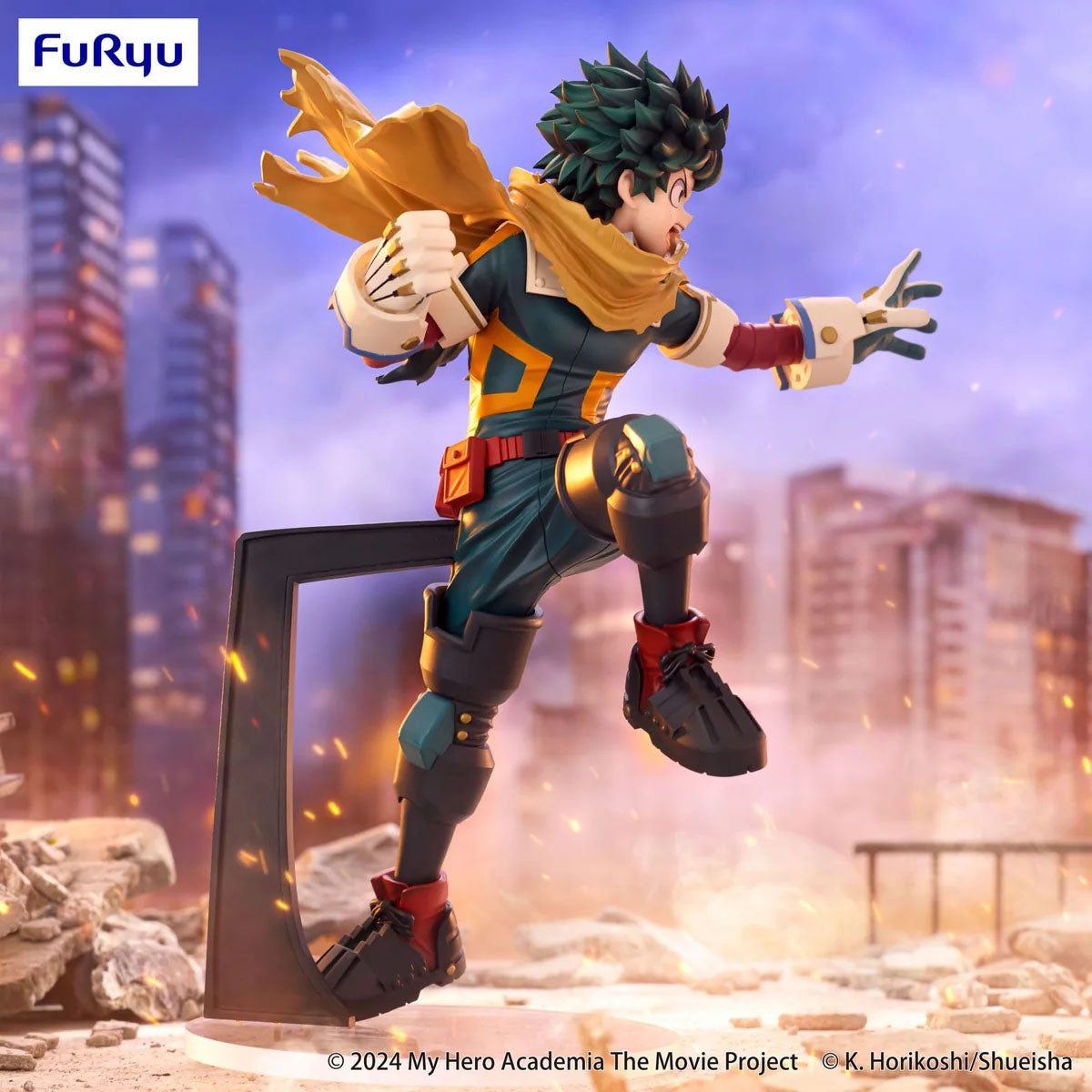 My Hero Academia: You're Next - Izuku Midoriya Figur - 21cm - FuRyu Trio-Try-iT