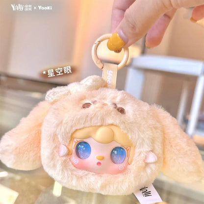 Yooki V11: Cute Rabbit - Blind Box Plüsch-Anhänger Figur - Einzelbox - ca. 9cm - Yooki
