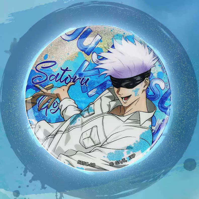 Jujutsu Kaisen - Color Art Weißblech-Badge (Blind Pack) - Einzelpack - 5,8cm - Kayou / MediaLink