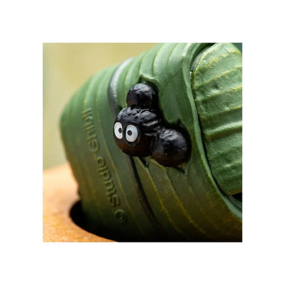 Mein Nachbar Totoro - Kleiner Totoro & Rußmännchen - Blatt-Glöckchen Anhänger Strap - 3cm - BENELIC