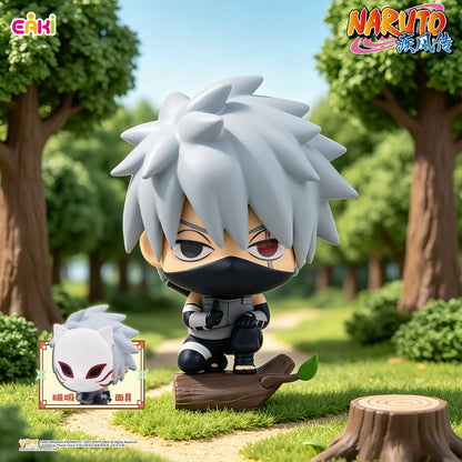 Naruto Shippuden - Swift Wind Cute Ninja Sitting Figure - Blindbox - Einzelbox - ca. 8cm - EAKI