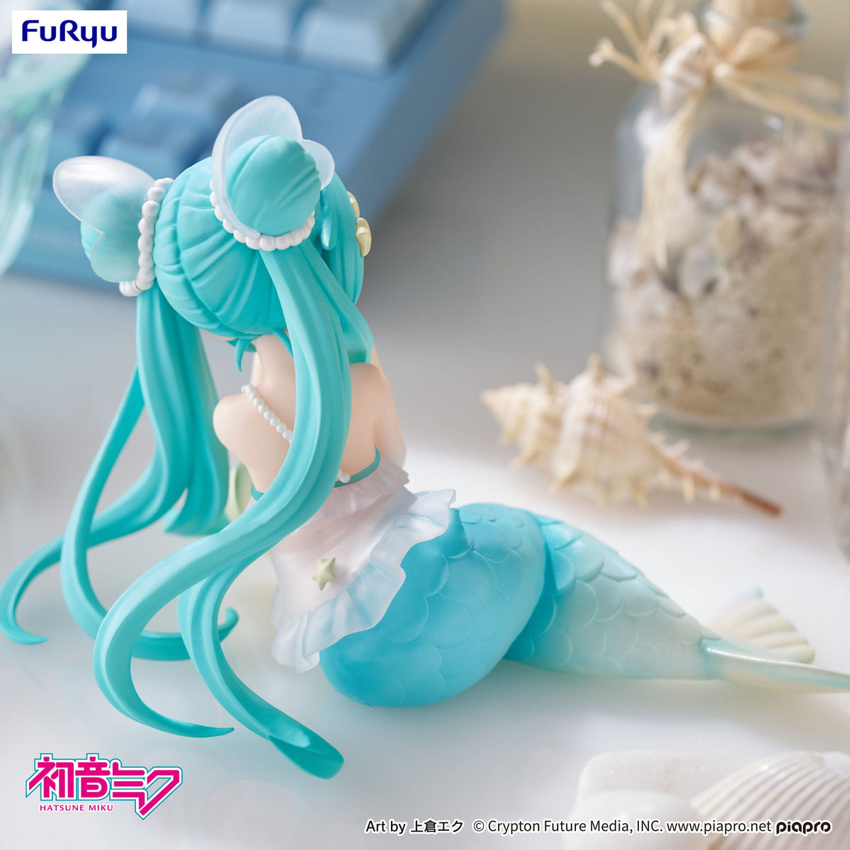 Hatsune Miku - Mermaid Princess Ver. - Desktop Fairy Sammelfigur - ca. 9cm - FuRyu