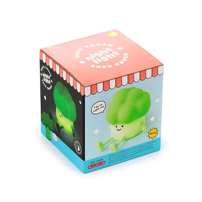 Kawaii - Foodiemals Broccoli - LED Nachtlicht mit Handyhalterung - 11cm - Puckator