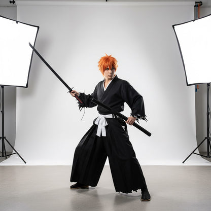 Bleach - Ichigo Kurosaki - Zangetsu Holzschwert mit Scheide - 95 cm - CoolChange