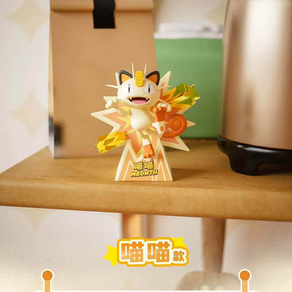Pokémon - Shine On Stage - 3D Fridge Magnet Blind Box - Single Box - 7.6 cm - Holly Box