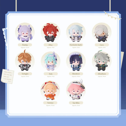 Genshin Impact - Resplendent Feast - Chibi-Plüschanhänger Blindbox - Einzelbox - 8–10 cm - HoYoverse