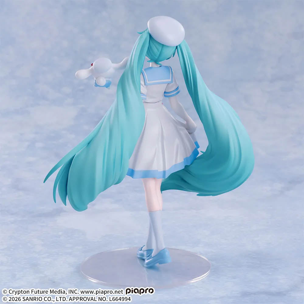 Hatsune Miku x Cinnamoroll - Summer Ver. - XStellar Figure - 19 cm - SEGA