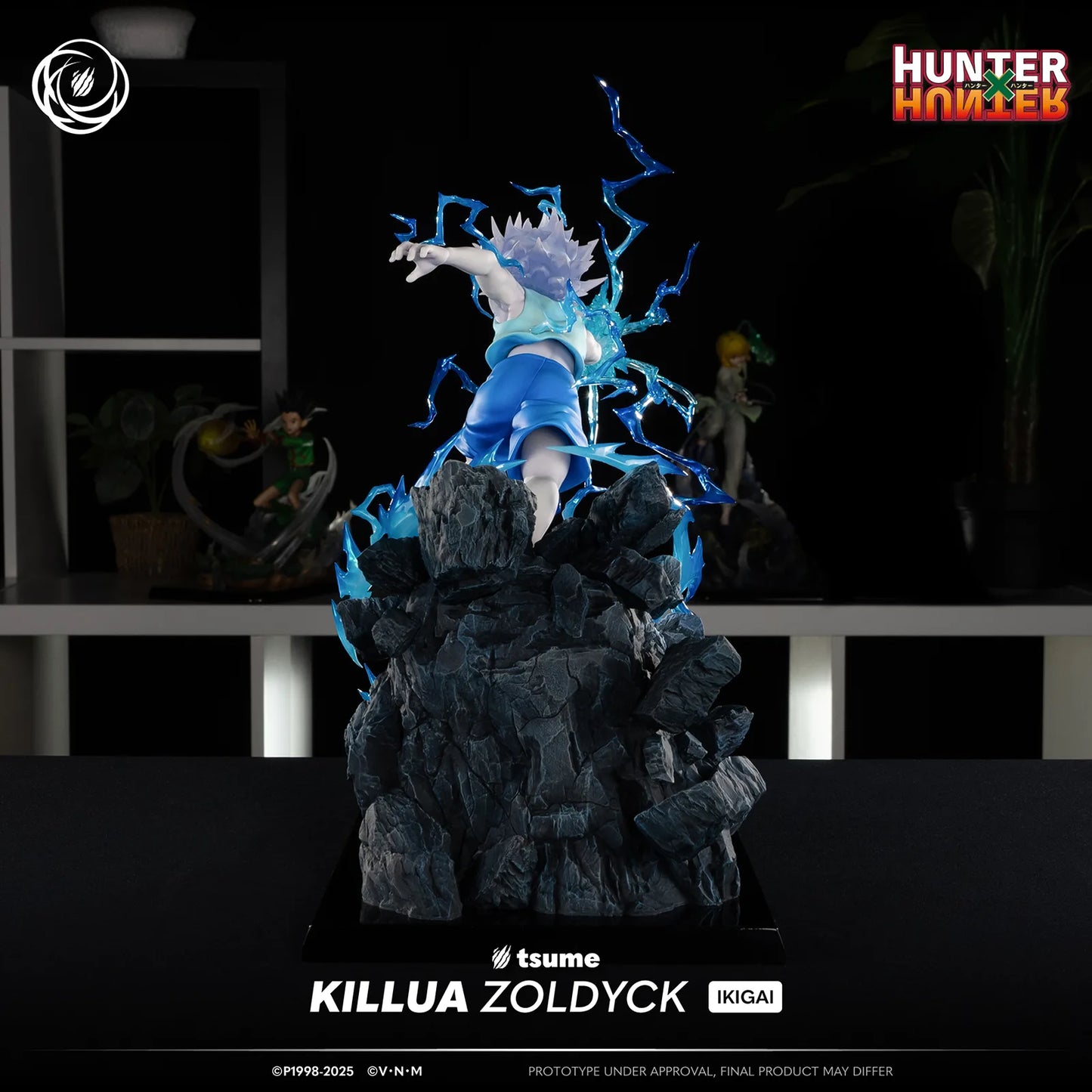 Killua Zoldyck, Hunter x Hunter IKIGAI Sammelfigur, limitierte Edition, 18 x 36 x 34 cm - Tsume