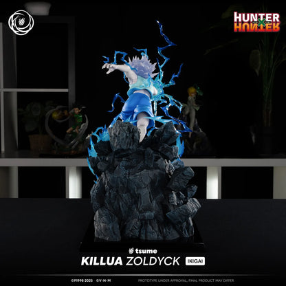 Killua Zoldyck, Hunter x Hunter IKIGAI Sammelfigur, limitierte Edition, 18 x 36 x 34 cm - Tsume