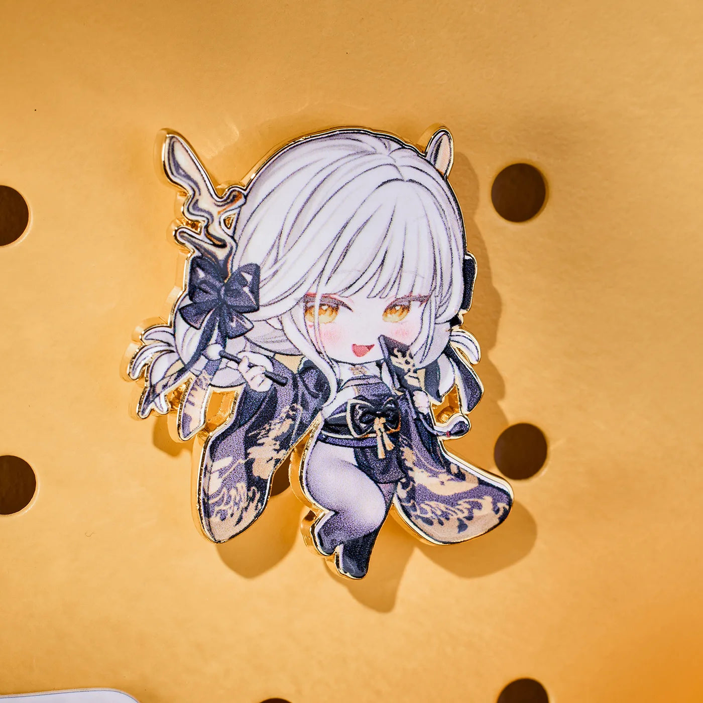 Nikke Goddess of Victory: Nikke Metal Chibi Chara Trading Pin Badge: 1Box (10pcs)