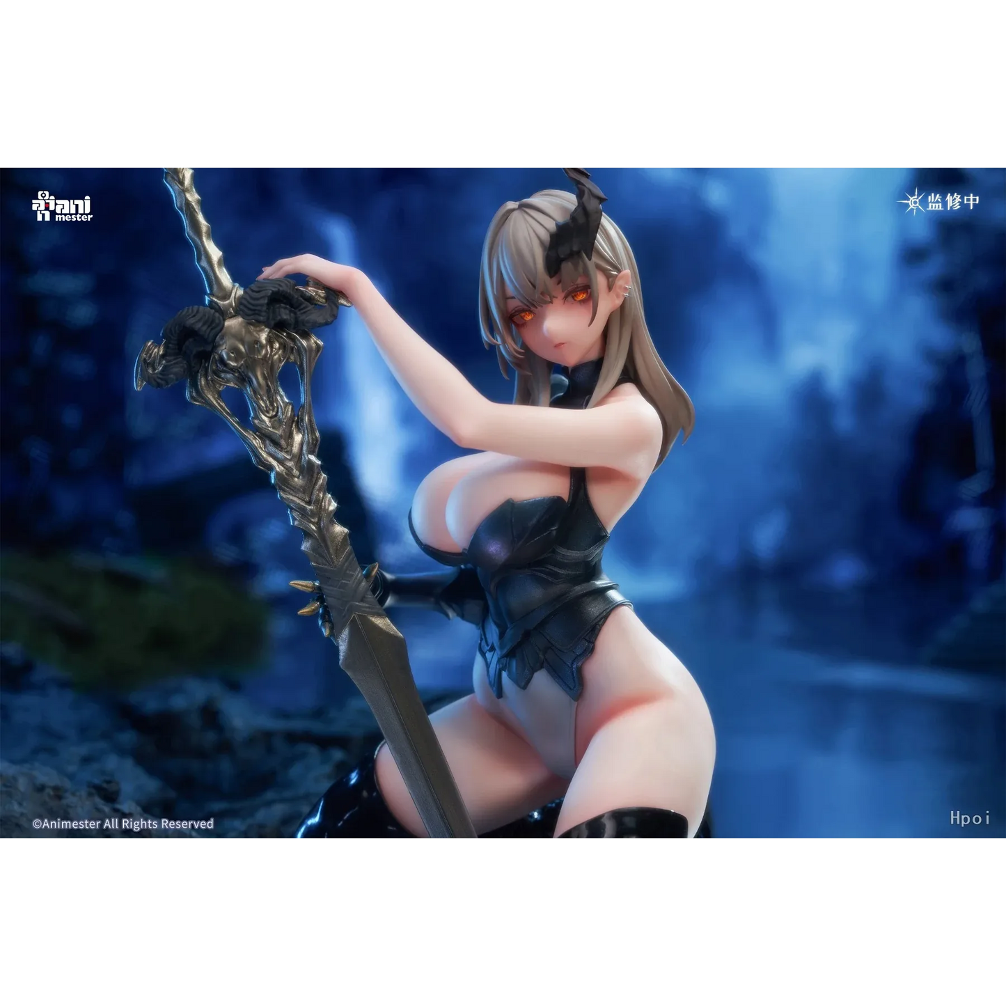 Original Character 16 Scale Demon Hunter Selina  Figure 23cm