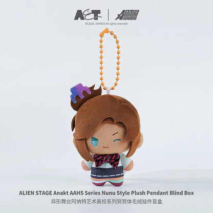 Alien Stage - Anakt Art High School - Nunu Plüschanhänger - Blindbox - Einzelbox - ca. 10 cm - AET