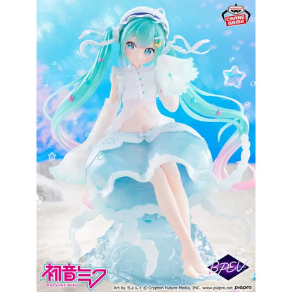 Hatsune Miku - Jellyfish Ver. - Figur Evolve Clearluxe - 20 cm - Banpresto