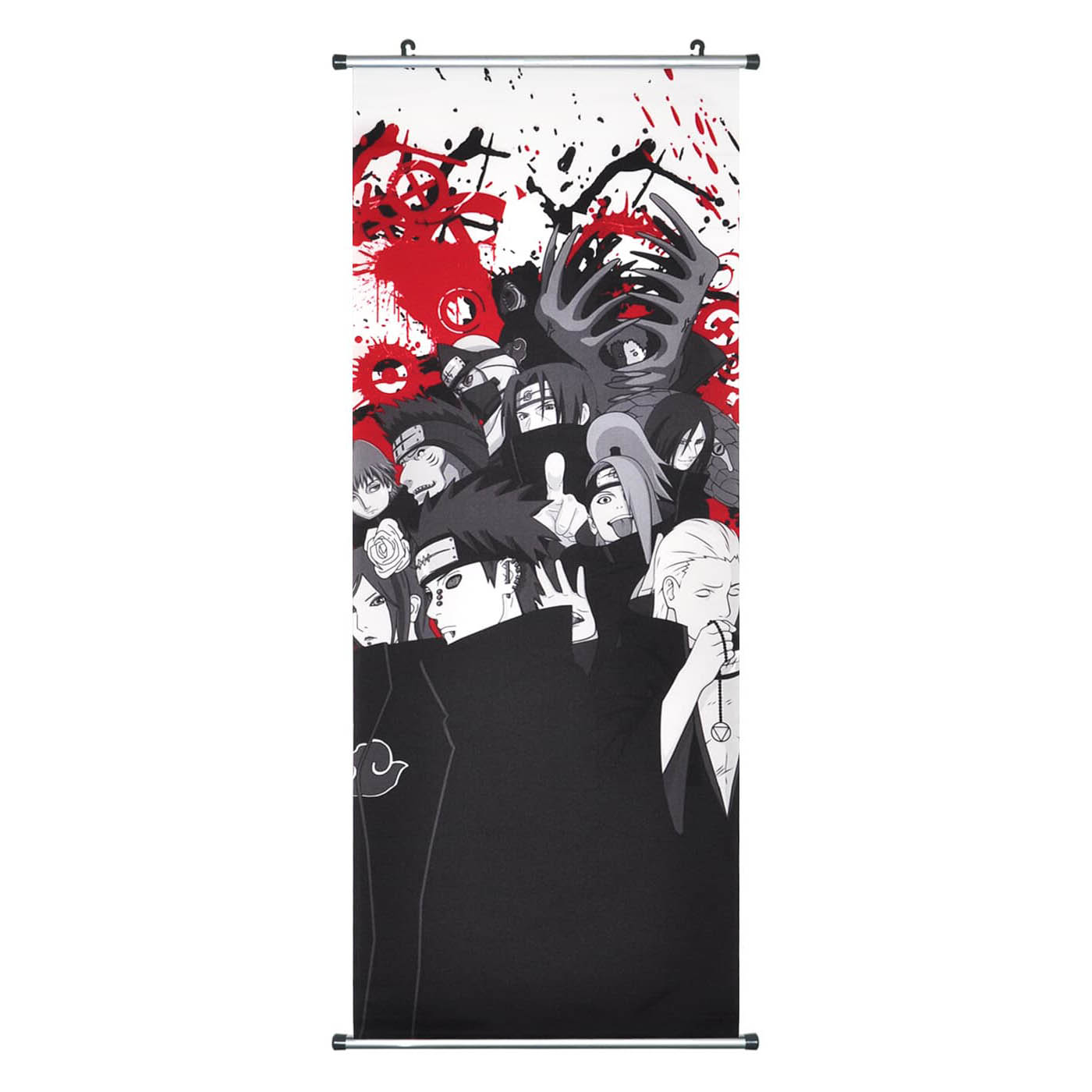 Naruto Shippuden - Rollbild aus Stoff - 100x40cm