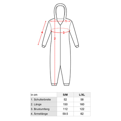 Son Goku Kigurumi, Orangener Pyjama mit "Go" Schriftzeichen, Größen: M - L