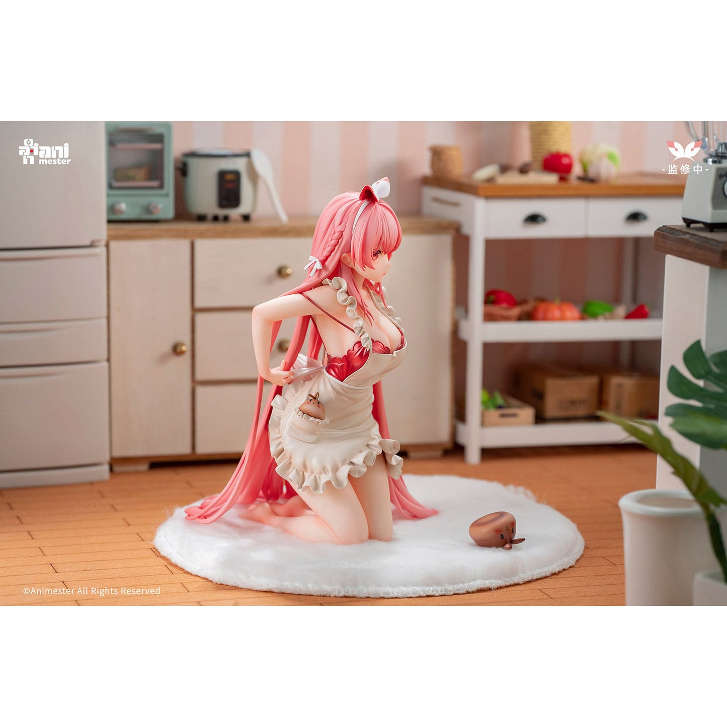 Original Character - White Rabbit Rosu - Figur 1:7 - 16cm - AniMester