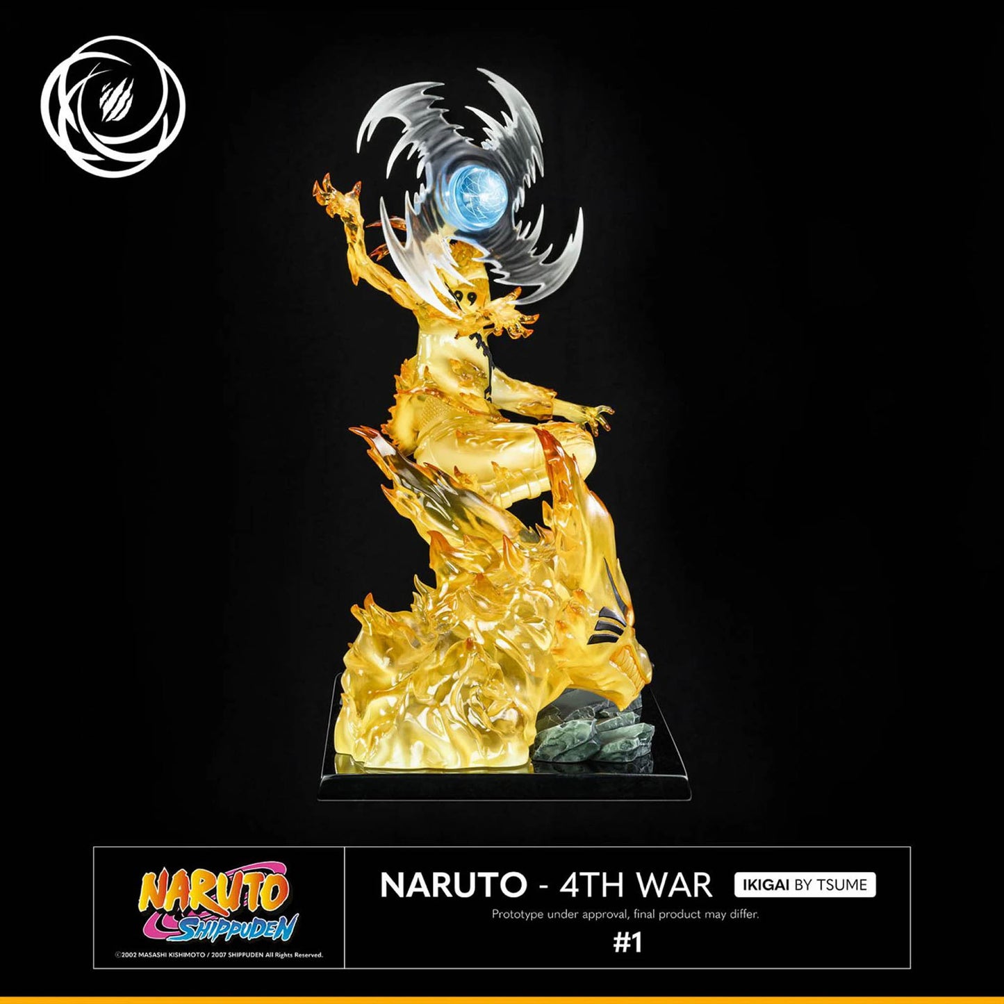 TSUME Naruto & Kurama – Limited Edition, Naruto Shippuden Sammelfigur, 36 cm
