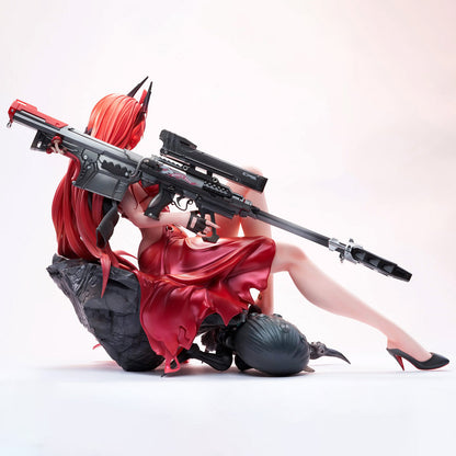 Goddess of Victory: Nikke 14 Statue: Rotkäppchen Nonsense Red (Red Hood) Deluxe Edtition