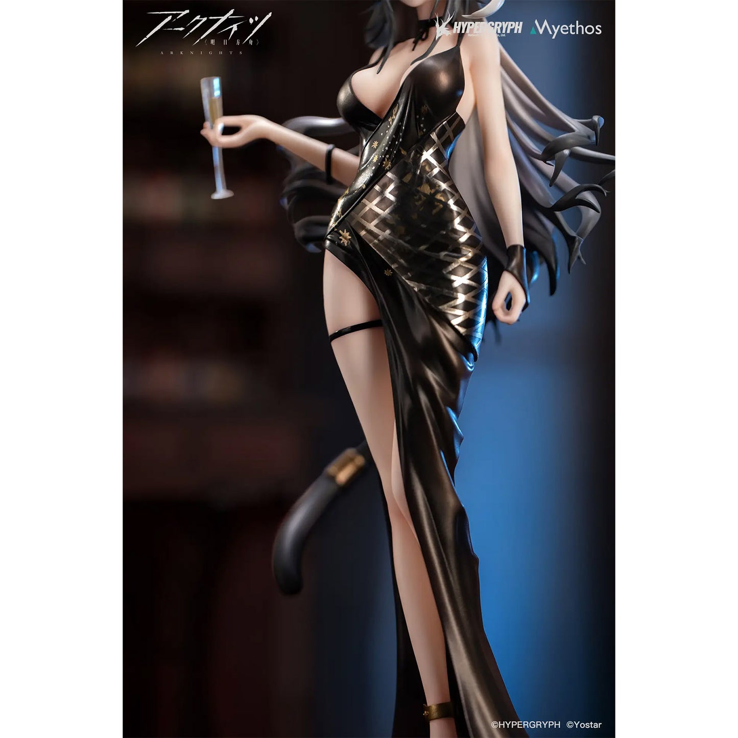 Arknights Statue 17 Schwarz: Formal Dress Ver.