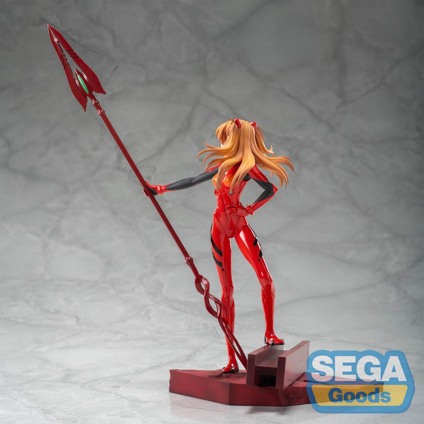 Neon Genesis Evangelion - Asuka Langley - Luminasta Figur (mit Cassius-Speer) - 20cm - SEGA