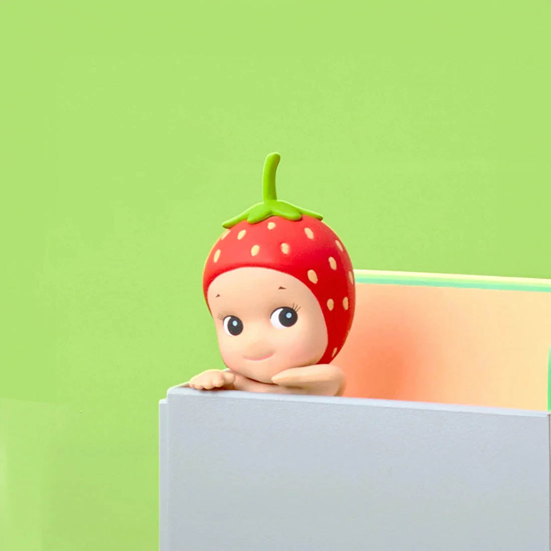 Sonny Angel Figur mit Obst- oder Gemüsemütze | Blind Box Harvest Series | 8 cm