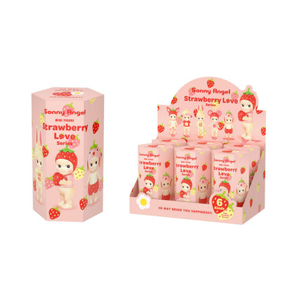 Sonny Angel - Strawberry Love Series - Blind Box Figur - Einzelbox - ca. 8-9 cm - Dreams