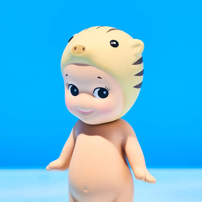 Sonny Angel Sammelfigur mit Tiermütze | Blind Box Animal Series 2 | 8 cm