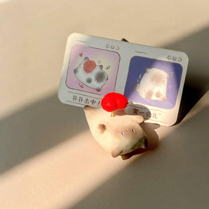 Maomao PAL - Emotion Series - Flocked Blind Box - Mini-Figur - Einzelbox - Thing Woo