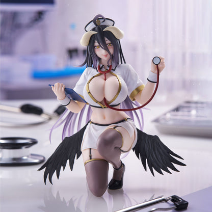 Overlord - Albedo (Nurse Ver.) - Desktop Cute Figure Renewal - 13 cm - Taito