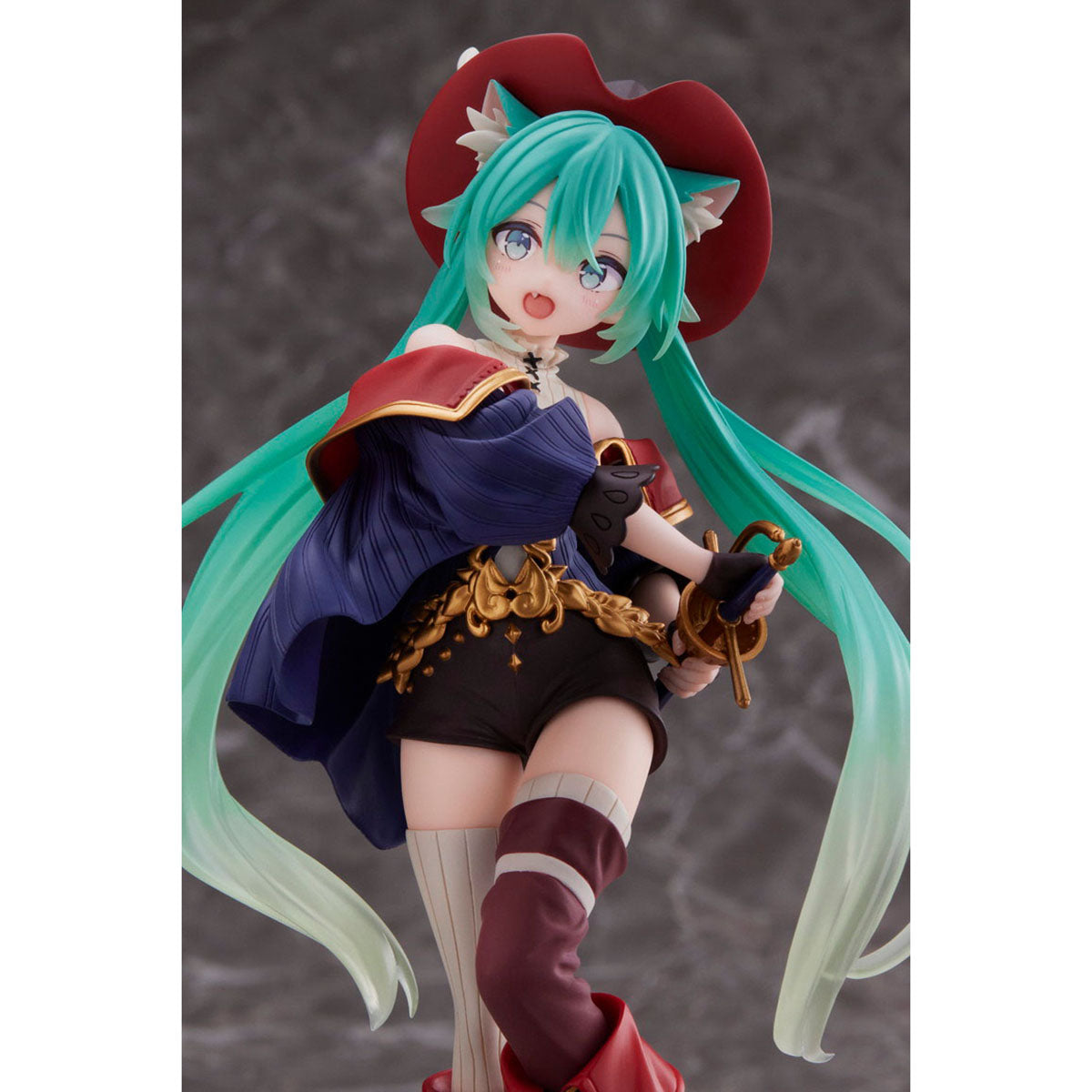 Hatsune Miku - Wonderland - Puss in Boots PVC Statue - 18 cm - Taito