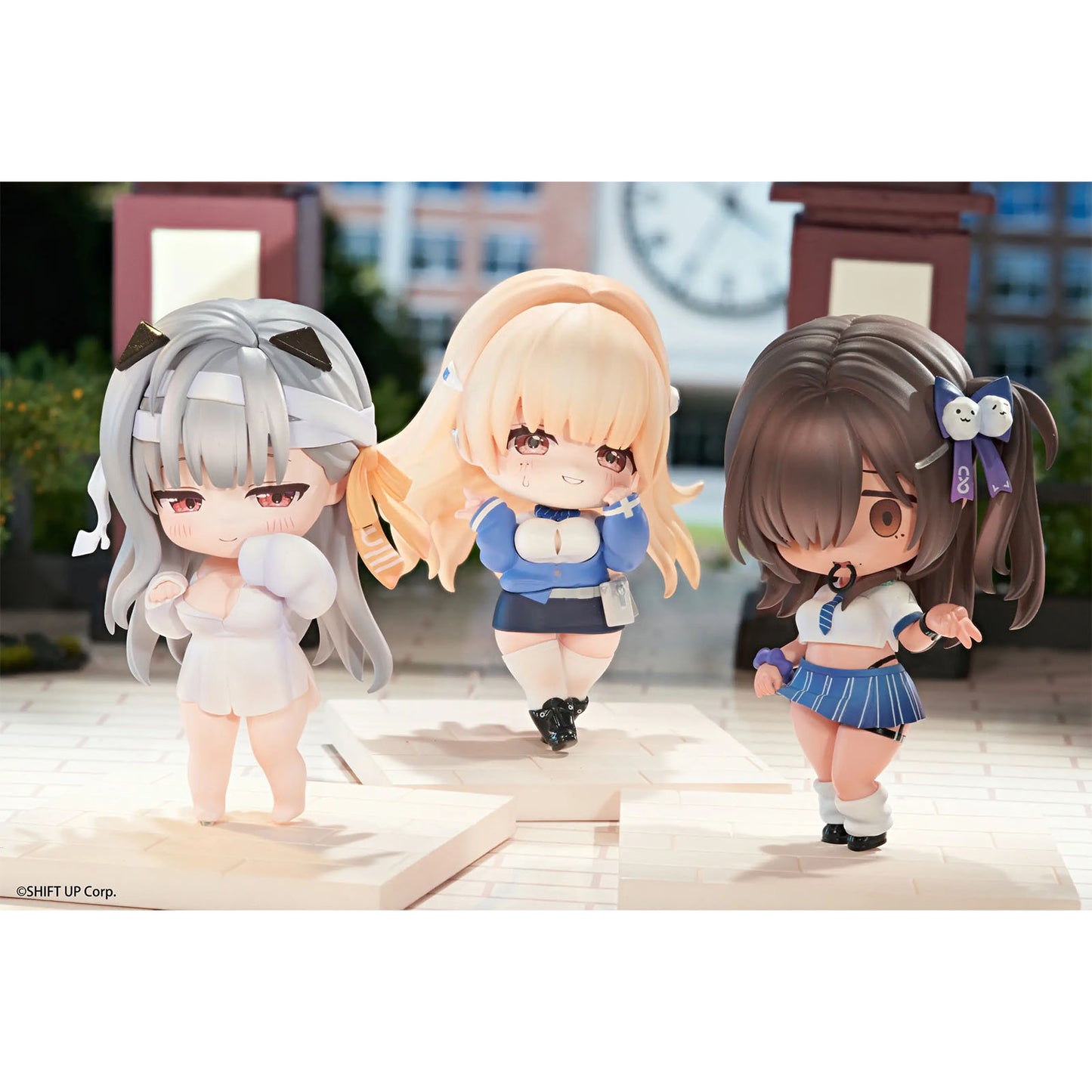 Goddess of Victory: Nikke - SAC Series Vol.3 Chibi-Sammelfiguren – 6er-Komplettbox - 10 cm – Hobby Sakura