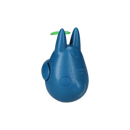 Mein Nachbar Totoro - Mittlerer Totoro mit Blatt - Okiagari Koboshi Wackelfigur - 6cm - Ensky
