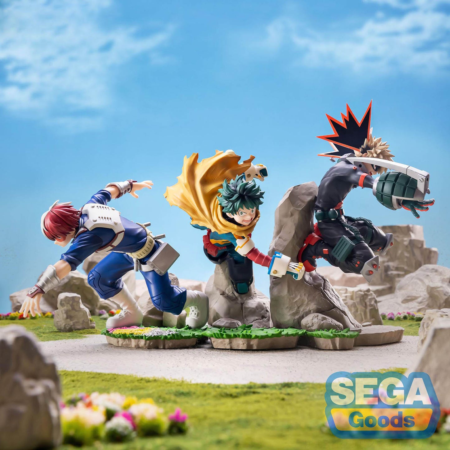 My Hero Academia: You’re Next - Izuku Midoriya Vol. 2 - Xross Link PVC Statue - 15cm - Sega