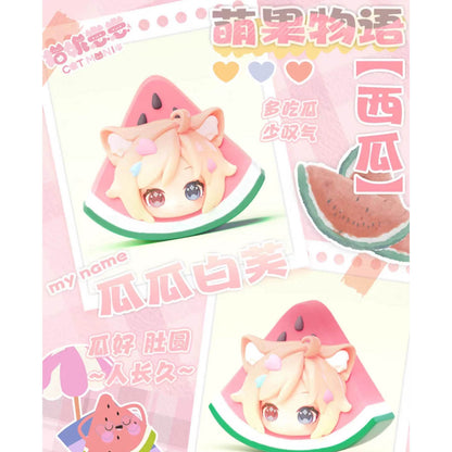 sweet Emilya - Cat Moni: Foodie Pal Series - Blind Box Mini-Figur - Einzelbox - 3 cm - sweet Emilya