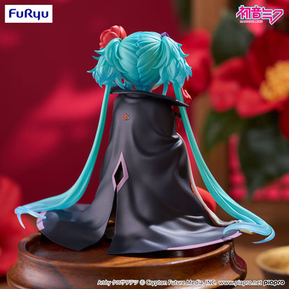 Vocaloid - Hatsune Miku - Flower Fairy Camellia - Noodle Stopper PVC Figur - 15cm - FuRyu