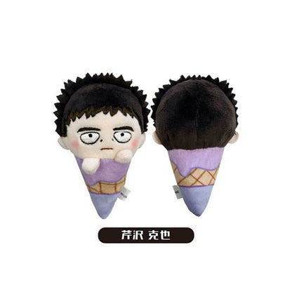 Mob Psycho 100 - "Ice-cream cone vol.1" Chibi Plüsch-Anhänger - Blind Box - Einzelbox - Tapioca