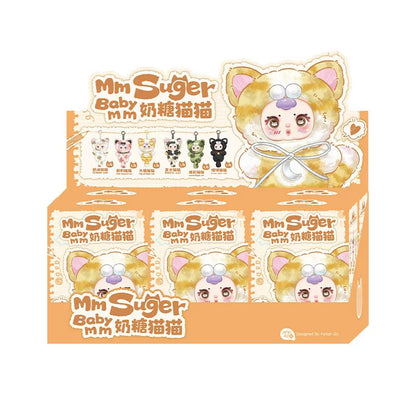 Mm Sugar Baby Cat - Plüsch-Schlüsselanhänger - Blind Box - Einzelbox - Fetish Go
